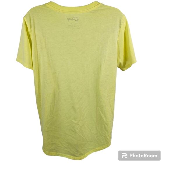 Disney Stitch Cute But Complicated Yellow Tee Shirt Junior Size XL - Picture 4 of 6